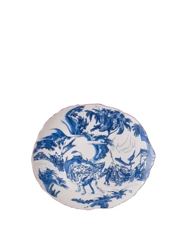 Seletti Diesel Classics on Acid Chinoiserie Dinner Plate