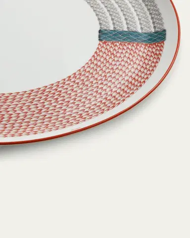 Hermes Tressages Equestres Tart Platter | Thumbnail 3