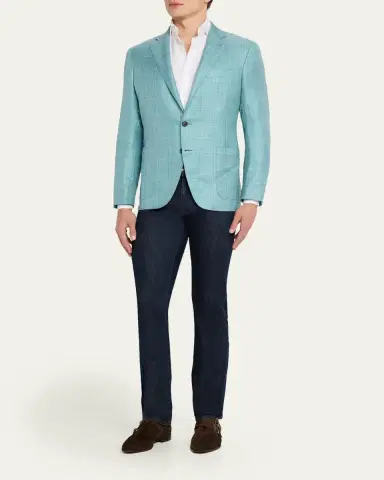 Berluti Men's Demsure Flex Suede Double-Monk Strap Loafers | Thumbnail 4 Berluti Men's Demsure Flex Suede Double-Monk Strap Loafers | Thumbnail 4