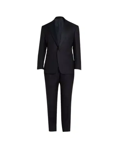 Giorgio Armani Men 's Wool-Silk Solid Tuxedo | Thumbnail 1 Giorgio Armani Men 's Wool-Silk Solid Tuxedo | Thumbnail 1