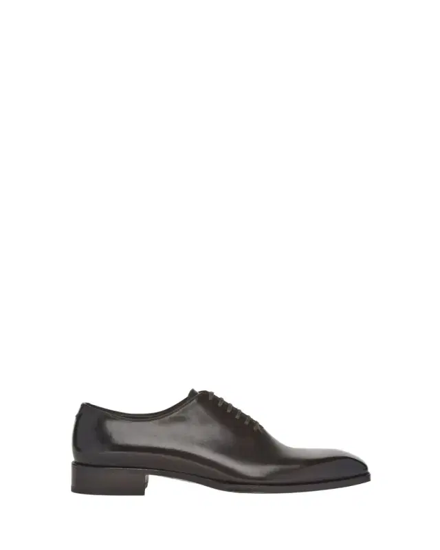 Men's Elkan Burnished Leather Oxford Shoes