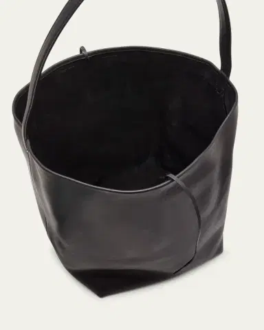 The Row Park North-South Tote Bag in Leather | Thumbnail 4
