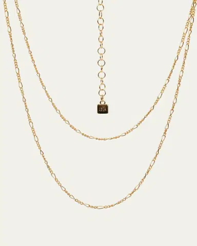 Gwen Beloti Two Tier Necklace, 16-18"L | Thumbnail 1