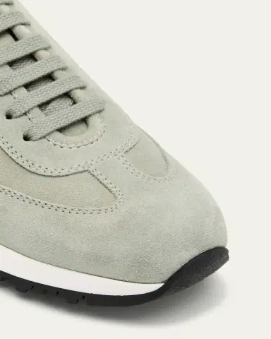 John Lobb Men's Foundry II Suede Runner Sneakers | Thumbnail 3 John Lobb Men's Foundry II Suede Runner Sneakers | Thumbnail 3