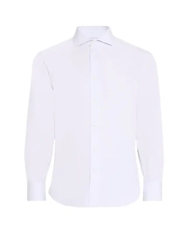 Men 's Cotton Canvas Dress Shirt