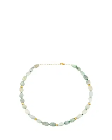 JIA JIA Jade Nugget Gold Bead Necklace | Thumbnail 1 JIA JIA Jade Nugget Gold Bead Necklace | Thumbnail 1