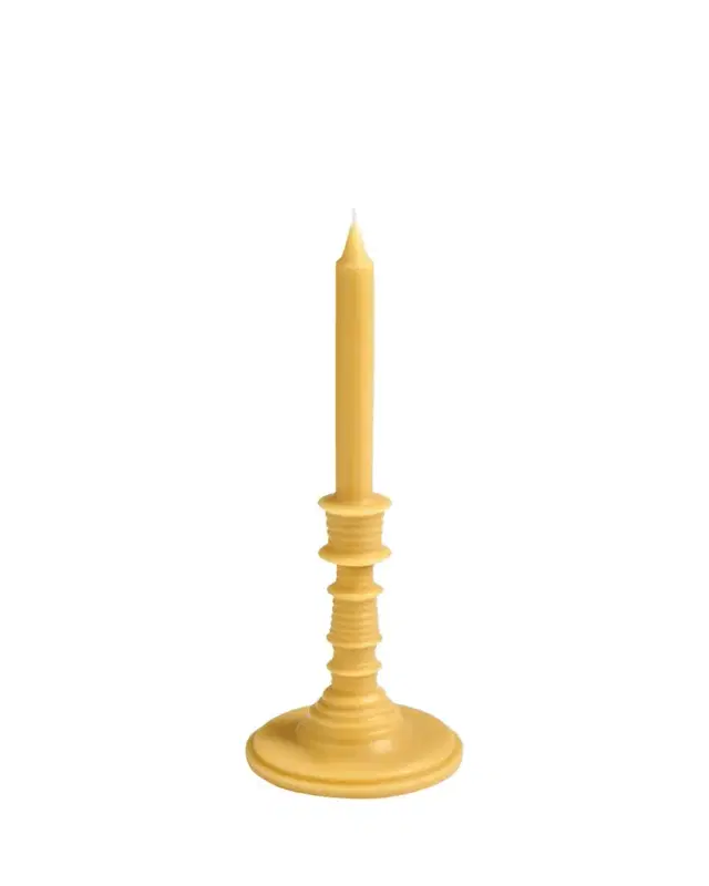 Honey Beeswax Candleholder