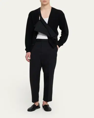 Homme Plissé Issey Miyake Men's Small Overlap Bumbag | Thumbnail 5