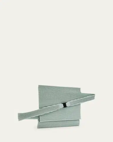 Homme Plissé Issey Miyake Men's Small Overlap Bumbag | Thumbnail 7