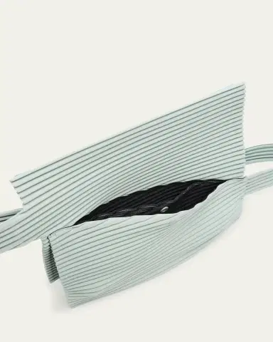 Homme Plissé Issey Miyake Men's Small Overlap Bumbag | Thumbnail 8