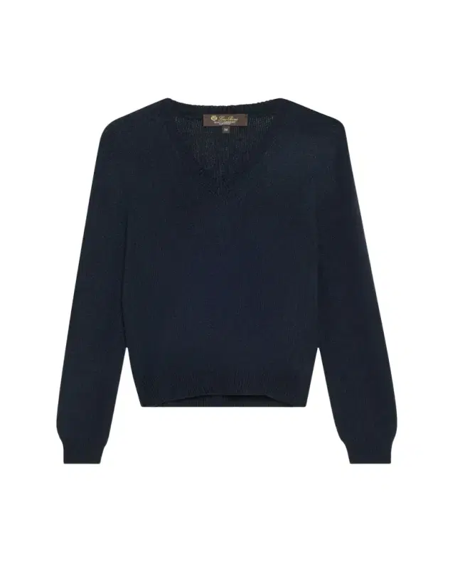 Fobello V-Neck GG 8 Baby Cashmere Sweater