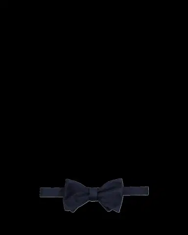 Giorgio Armani Men's Silk Twill Bow Tie | Thumbnail 2