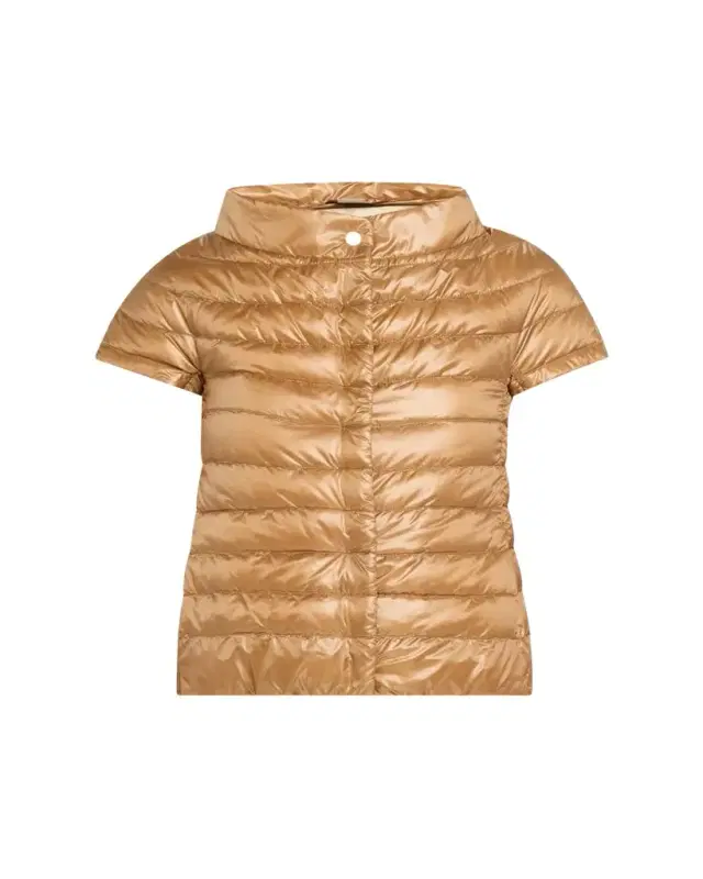 Herno Greta Cap-Sleeve Ultralight Down Cape