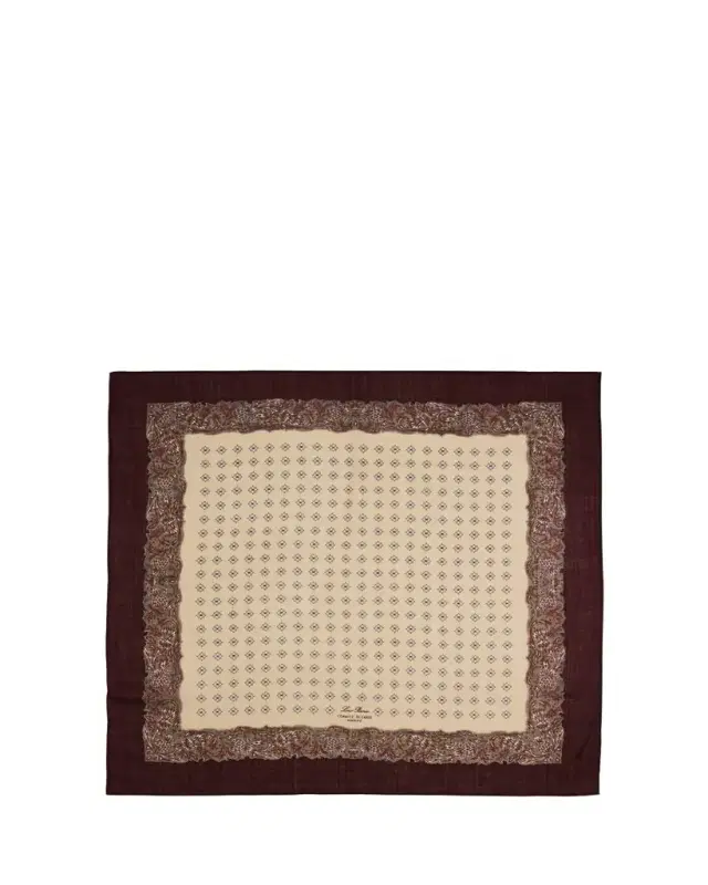 Men's Cornice di Cardi Wool Foulard