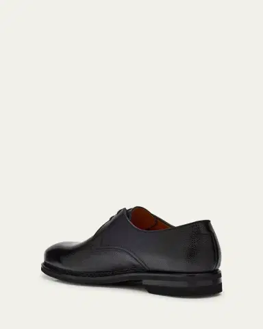 Bontoni Men's Carnera Soft Grain Leather Derby Shoes | Thumbnail 5