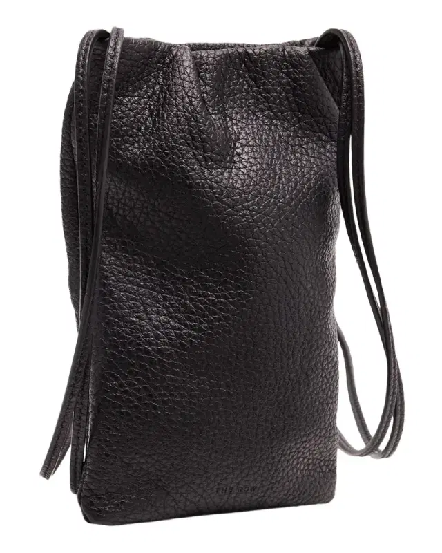THE ROW Bourse Phone Case in Deer Leather