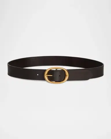 TWP Wide Leather Belt | Thumbnail 3