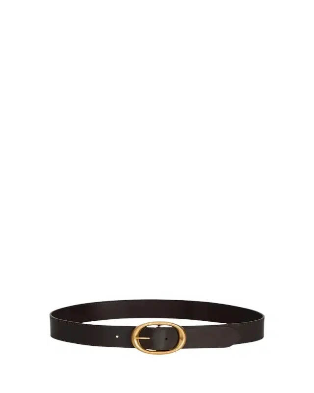 TWP Wide Leather Belt