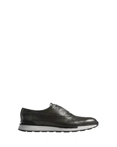 Berluti Men's Fast Track Brogue Leather Sneakers | Thumbnail 1
