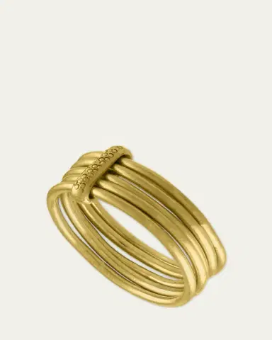 Prounis Jewelry Five-Stack Rattle Ring | Thumbnail 2