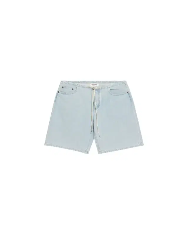 Still Here Cool Drawstring Denim Shorts