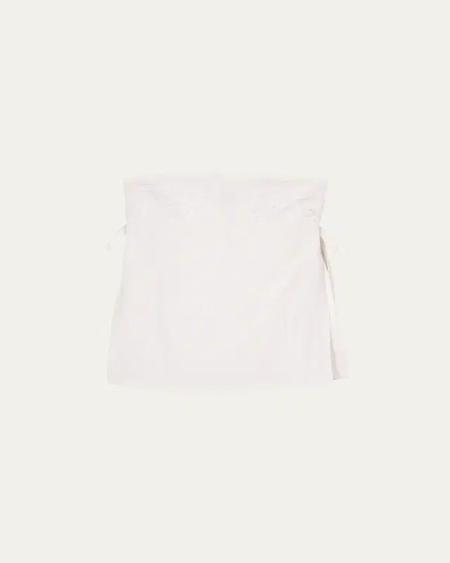 Sebastian Embroidered Strapless Top