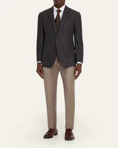Giorgio Armani Men's Wool and Cashmere Soft Sport Coat | Thumbnail 2 Giorgio Armani Men's Wool and Cashmere Soft Sport Coat | Thumbnail 2