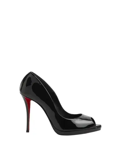 Christian Louboutin 120mm Lady Z Patent Leather Peep-Toe Pumps | Thumbnail 1
