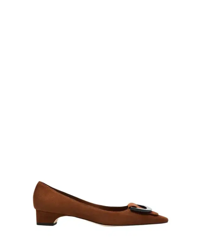 Beti Suede Pointed-Toe Pumps
