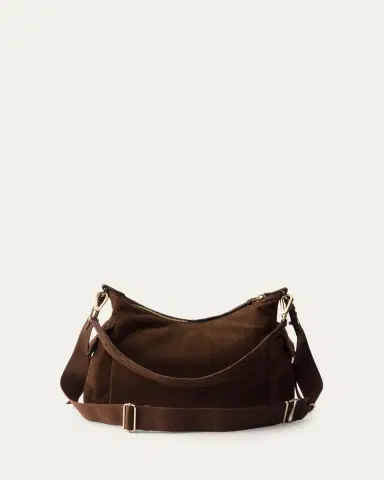Prada Explore Large Suede Shoulder Bag | Thumbnail 2 Prada Explore Large Suede Shoulder Bag | Thumbnail 2