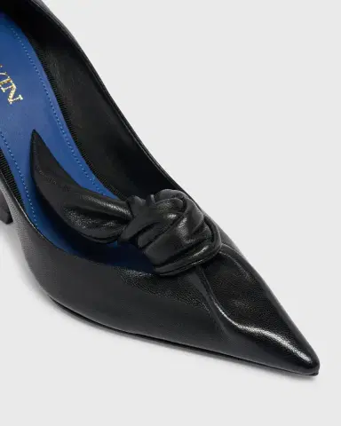 Lanvin 100mm Leather Bow Pumps | Thumbnail 23