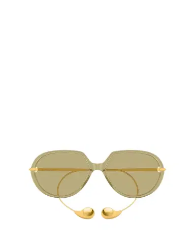 Bottega Veneta Drop 60mm Recycled Acetate Round Sunglasses | Thumbnail 1 Bottega Veneta Drop 60mm Recycled Acetate Round Sunglasses | Thumbnail 1