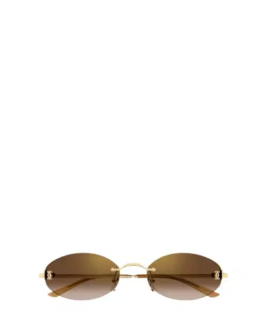 Cartier Signature C de 55mm Oval Sunglasses | Thumbnail 1 Cartier Signature C de 55mm Oval Sunglasses | Thumbnail 1