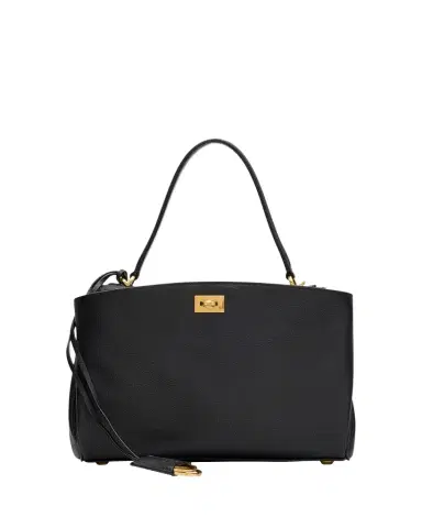 Balenciaga Rodeo Small Grained Leather Top-Handle Bag | Thumbnail 1
