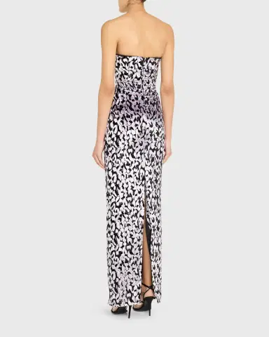 16Arlington Minelli Strapless Devoré Dress | Thumbnail 7 16Arlington Minelli Strapless Devoré Dress | Thumbnail 7