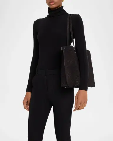 Akris Ai Medium Python Convertible Shoulder Bag | Thumbnail 6 Akris Ai Medium Python Convertible Shoulder Bag | Thumbnail 6