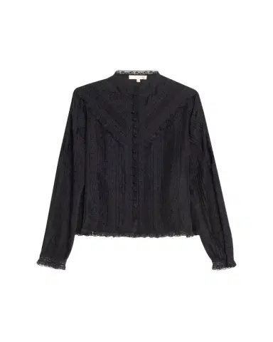 LoveShackFancy Aralina Silk Blouse | Thumbnail 1