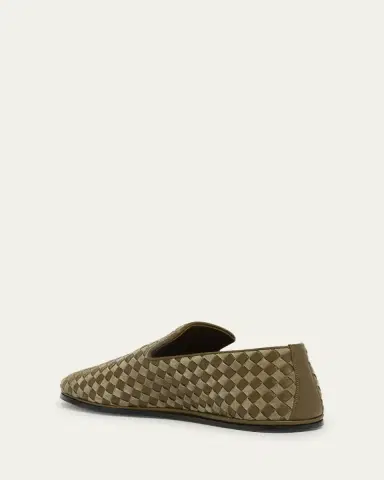 Bottega Veneta Men's Sunday Intrecciato Leather Slippers | Thumbnail 5