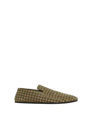 Bottega Veneta Men's Sunday Intrecciato Leather Slippers | Thumbnail 1