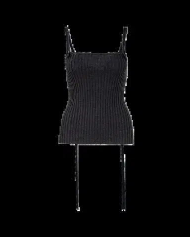 Aisling Camps Convertible Ribbed Knit Tank Top | Thumbnail 2