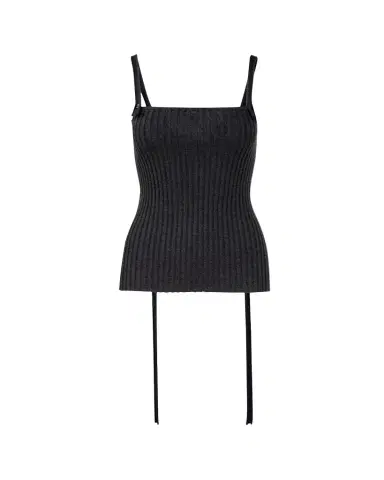 Aisling Camps Convertible Ribbed Knit Tank Top | Thumbnail 1