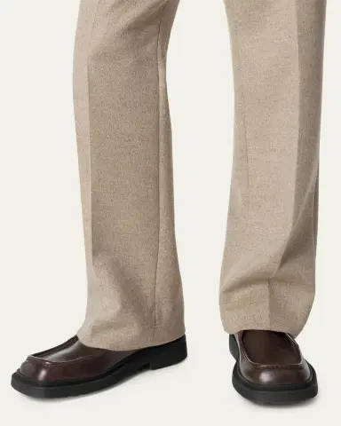 Bottega Veneta Men's Ben Intrecciato-Back Leather Derby Shoes | Thumbnail 3