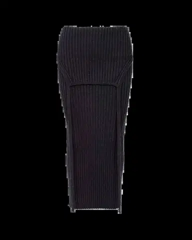 Aisling Camps Flipped Merino Wool Knit Midi Skirt | Thumbnail 2 Aisling Camps Flipped Merino Wool Knit Midi Skirt | Thumbnail 2
