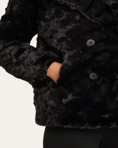 FAZ The Bleeker Faux-Fur Peacoat | Thumbnail 5 FAZ The Bleeker Faux-Fur Peacoat | Thumbnail 5