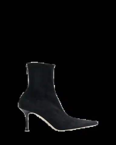 CHRISTEN Helix Stretch Suede Ankle Booties | Thumbnail 2