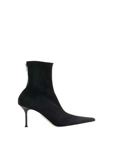CHRISTEN Helix Stretch Suede Ankle Booties | Thumbnail 1