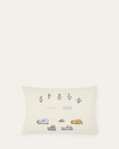 Atelier Choux Bergdorf Goodman Satin Cushion | Thumbnail 2
