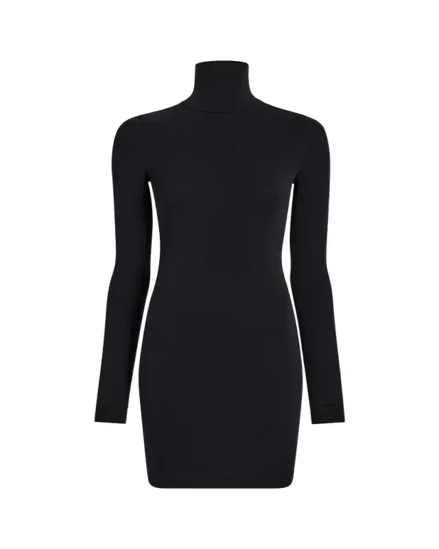 Ballet Body Turtleneck Mini Dress