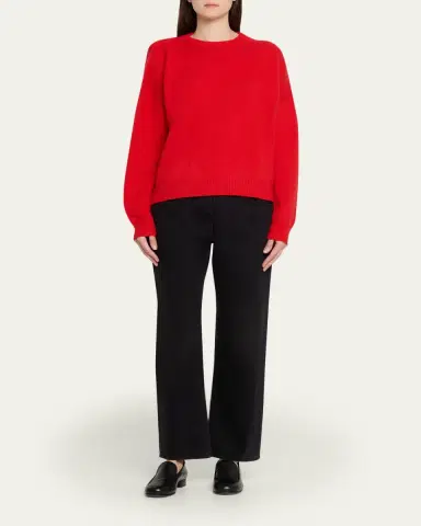 Majestic Filatures Crewneck Wool-Cashmere Sweater | Thumbnail 2 Majestic Filatures Crewneck Wool-Cashmere Sweater | Thumbnail 2