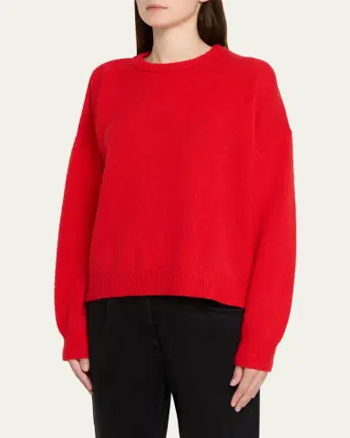 Majestic Filatures Crewneck Wool-Cashmere Sweater | Thumbnail 4 Majestic Filatures Crewneck Wool-Cashmere Sweater | Thumbnail 4
